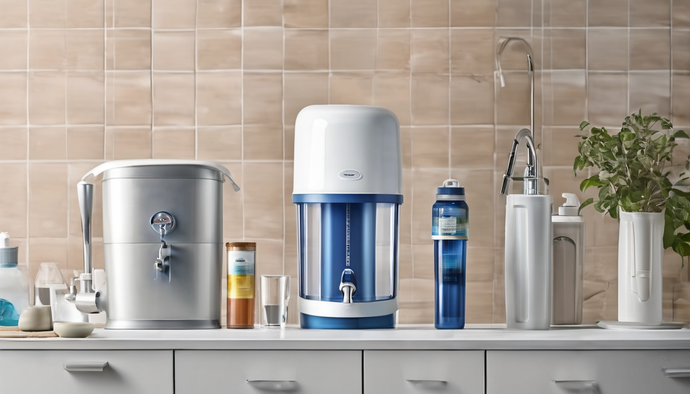 How to Choose the Right Home Water Filter for Safe Drinking - Image of a professional water filter installation with detailed instructions and tools.