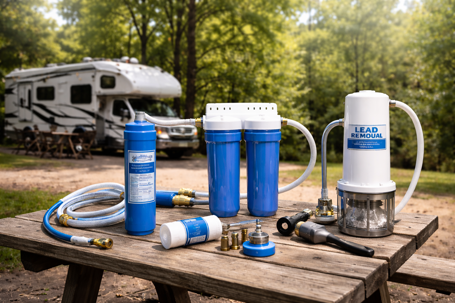 for removing lead contamination