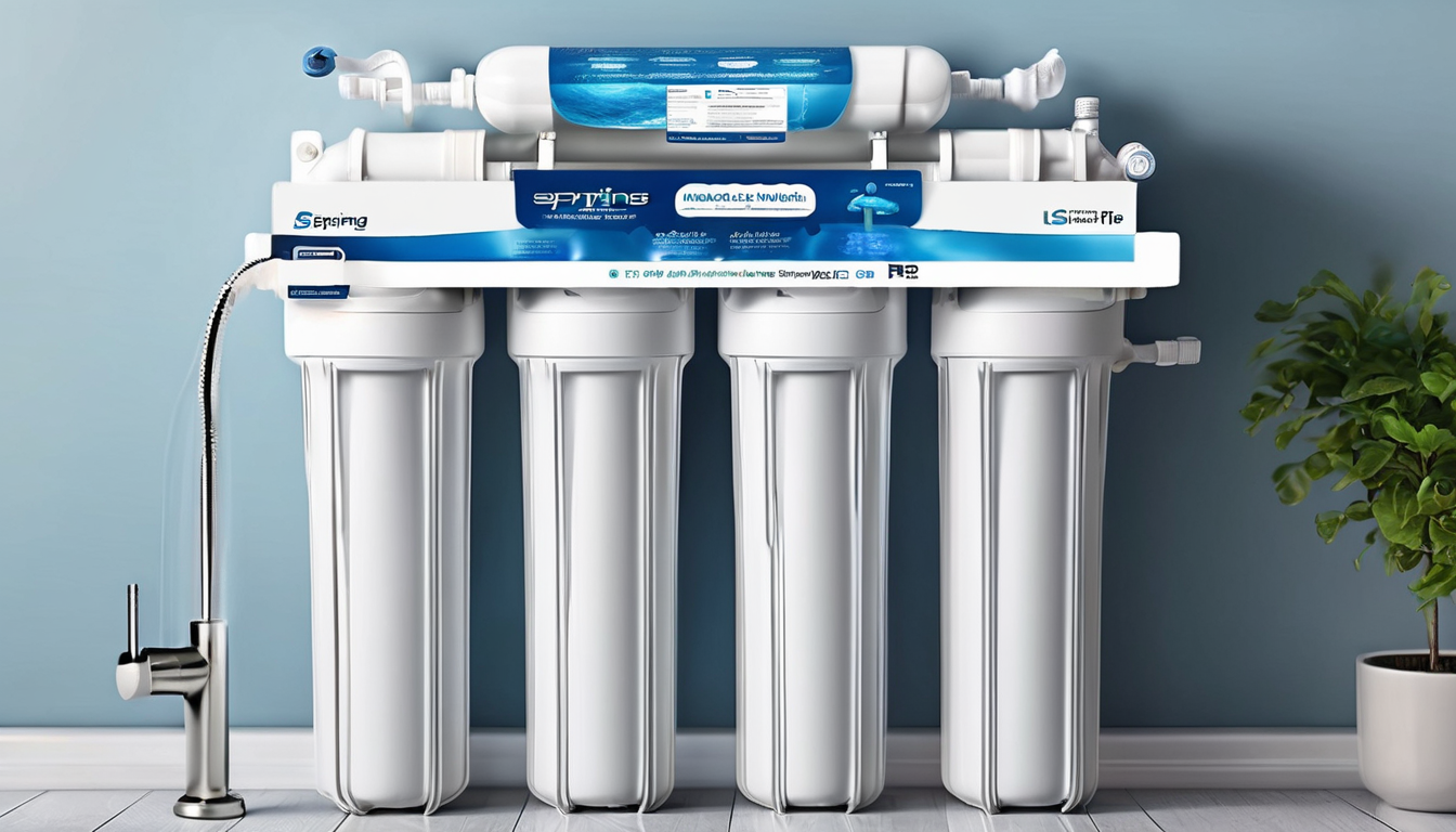 Filter System W Jumbo - iSpring Whole House Water Filter System w/ Jumbo - High-quality water filtration system for your h...