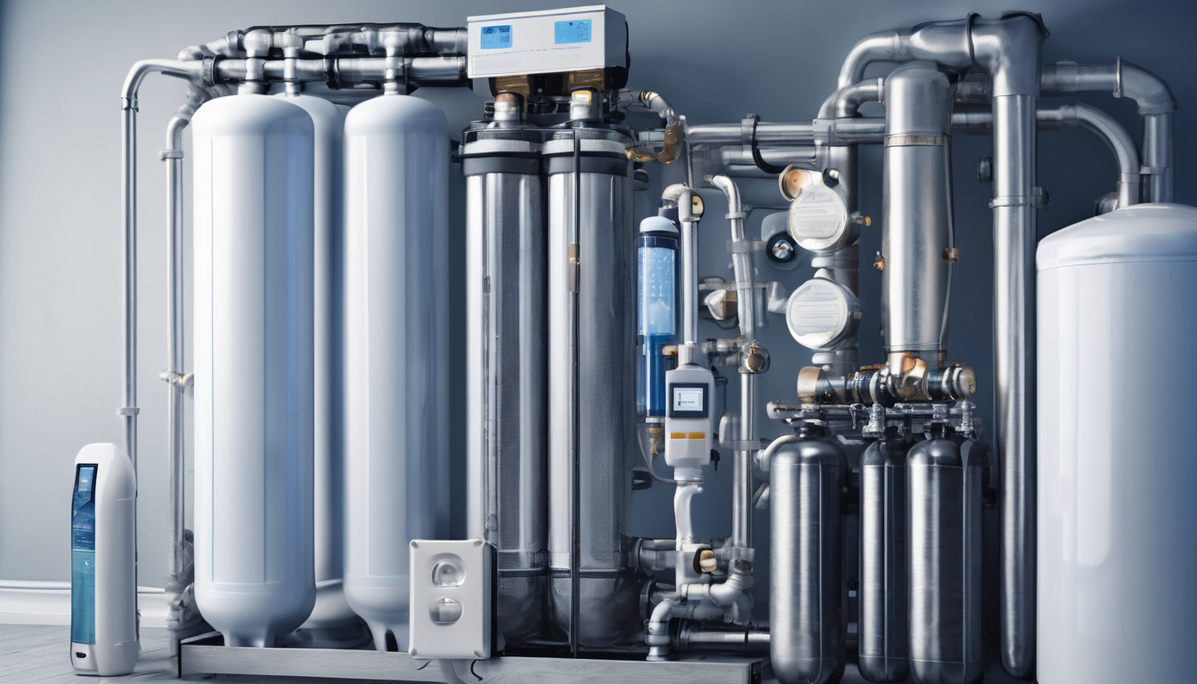 Smart Technology Integration for Water Filtration Systems - A modern approach to ensuring clean, safe drinking water in your home.