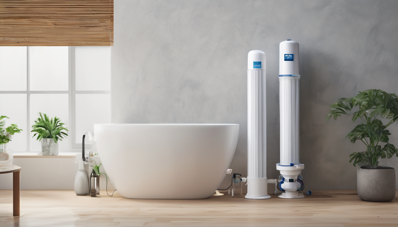 Whole House Water Filter Installation Steps - Detailed guide on installing a whole house water filter system in your Dubai home.