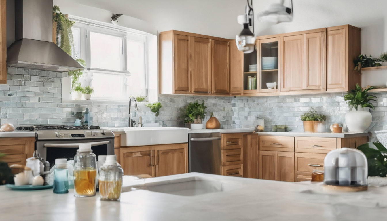 Choosing the Right Home Water Filter for Your Family's Needs - A family standing by clean water taps in their villa.