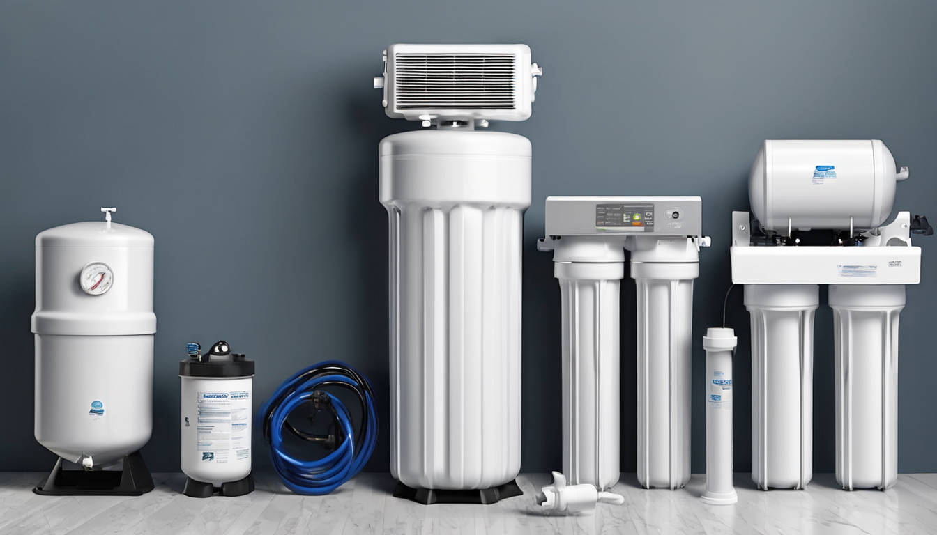 Whole House Water Filters for Hard Water Removal - High-quality whole house filtration system to combat hard water issues in Dubai homes.