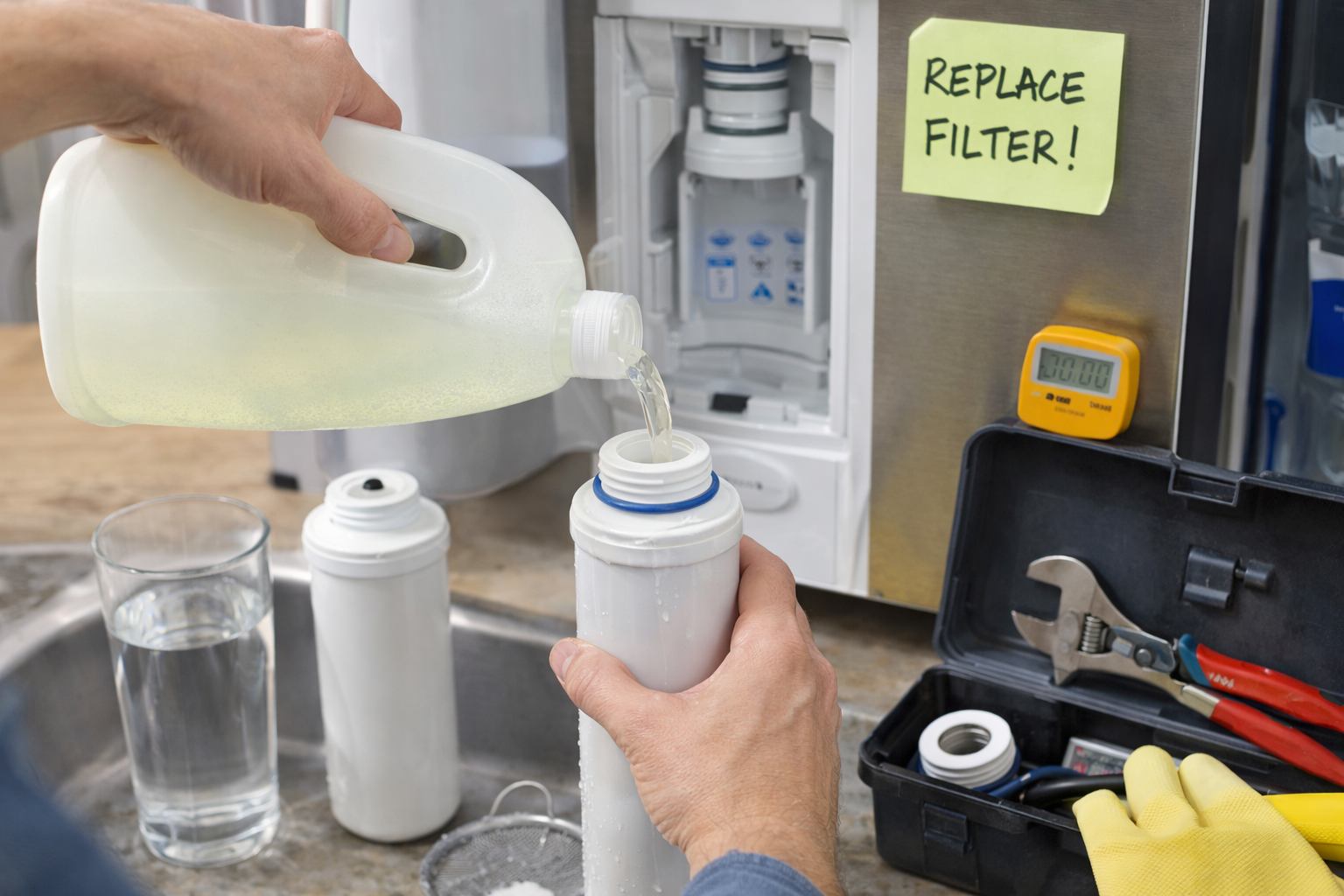 your refrigerator water filter