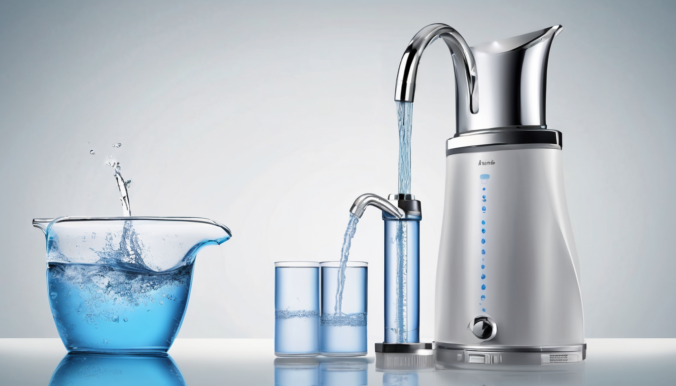 Alkaline water filter benefits for UAE families - installation demonstration in Dubai home