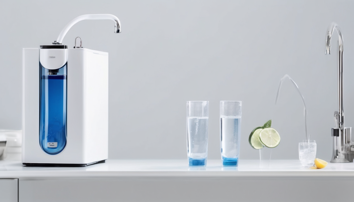 Alkaline Water Machine Maintenance Dubai - technician servicing water purification system