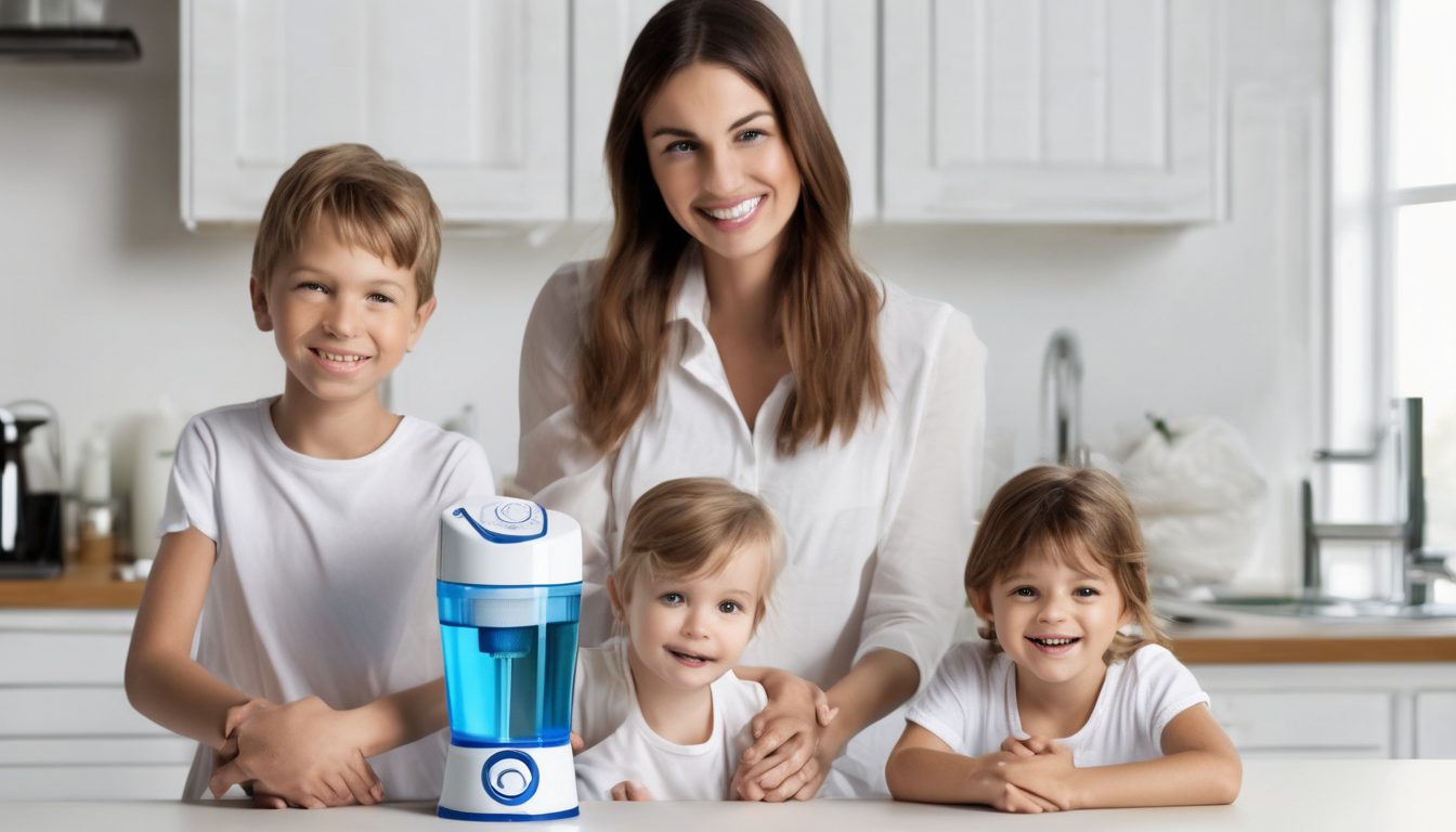 Choosing Water Purifiers for Families with Children UAE - modern kitchen with water purification system