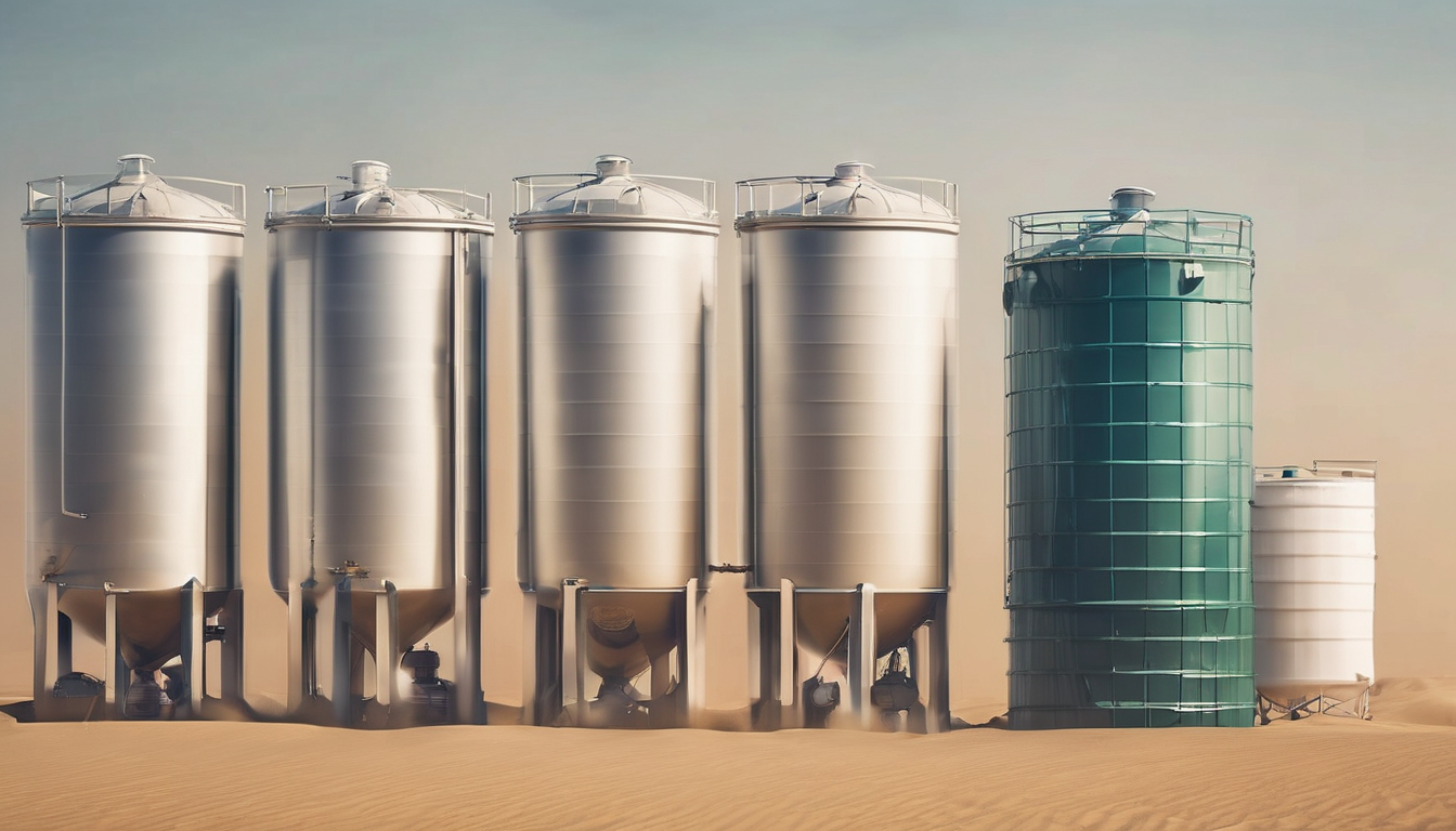Choosing Water Tanks for Dubai Climate Conditions - professional installation