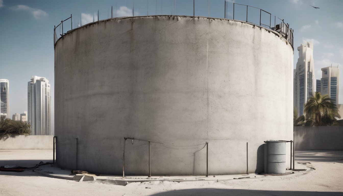 Concrete Water Tank Repair and Maintenance Guide - professional inspection in progress