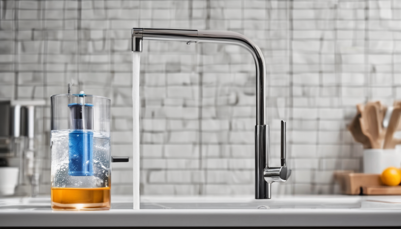 Countertop Water Filter Maintenance and Cleaning Guide - proper filter cleaning technique demonstration