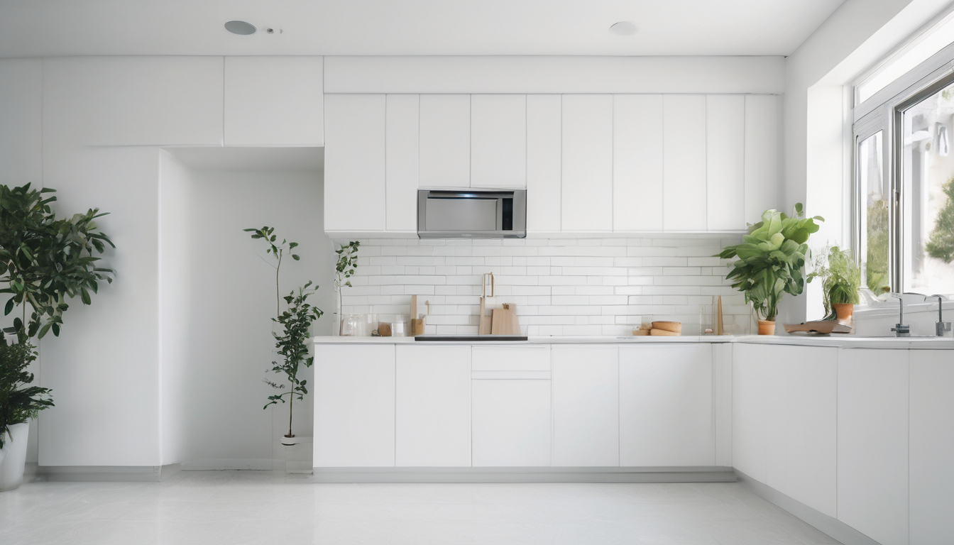 Environmental Impact of Home Filtration Systems - modern water filtration unit in UAE kitchen