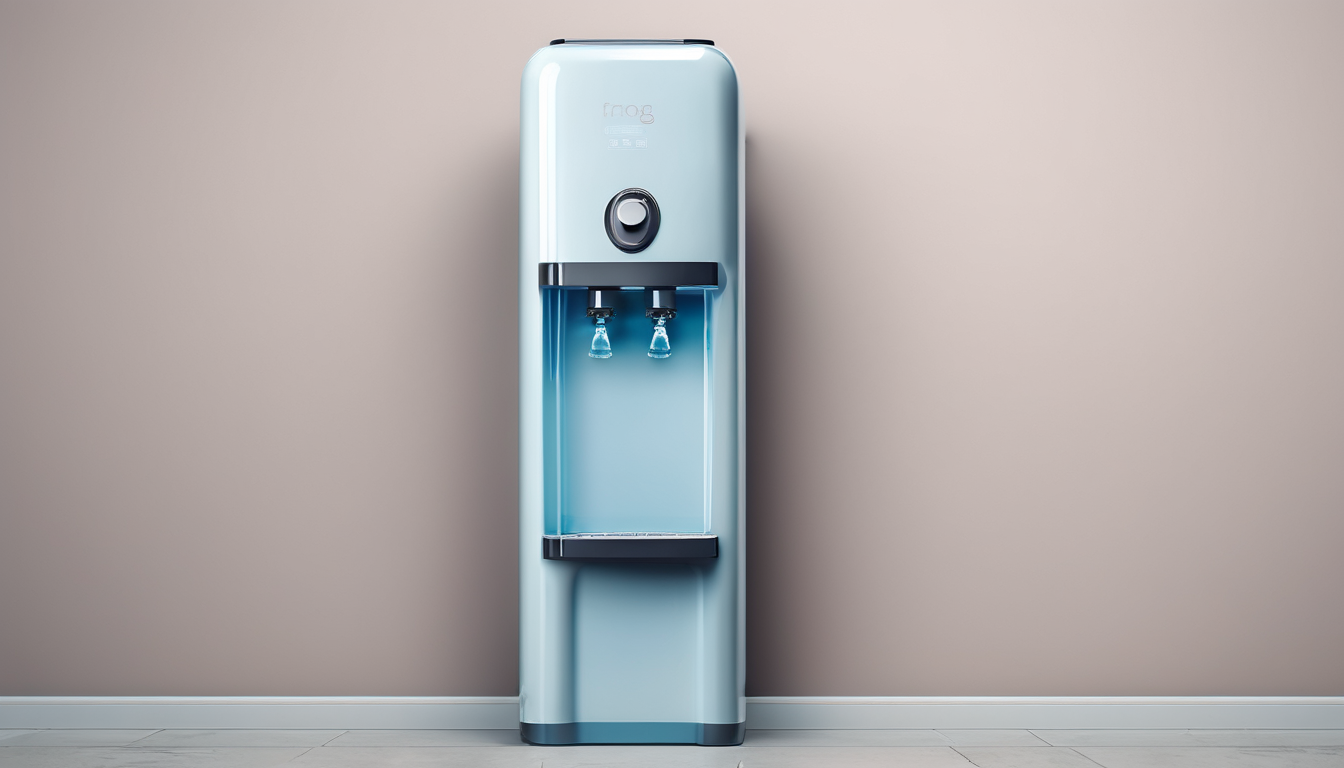 Stand Alone Water Dispenser Subscription Plans UAE - modern water dispenser unit in Dubai home setting