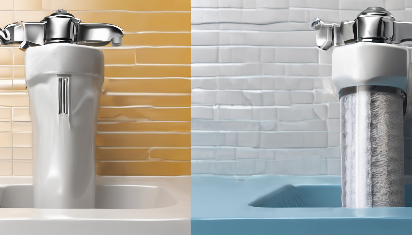 Under Sink RO vs Carbon Filter Comparison Dubai - installation diagram showing both systems under typical Dubai kitchen sink