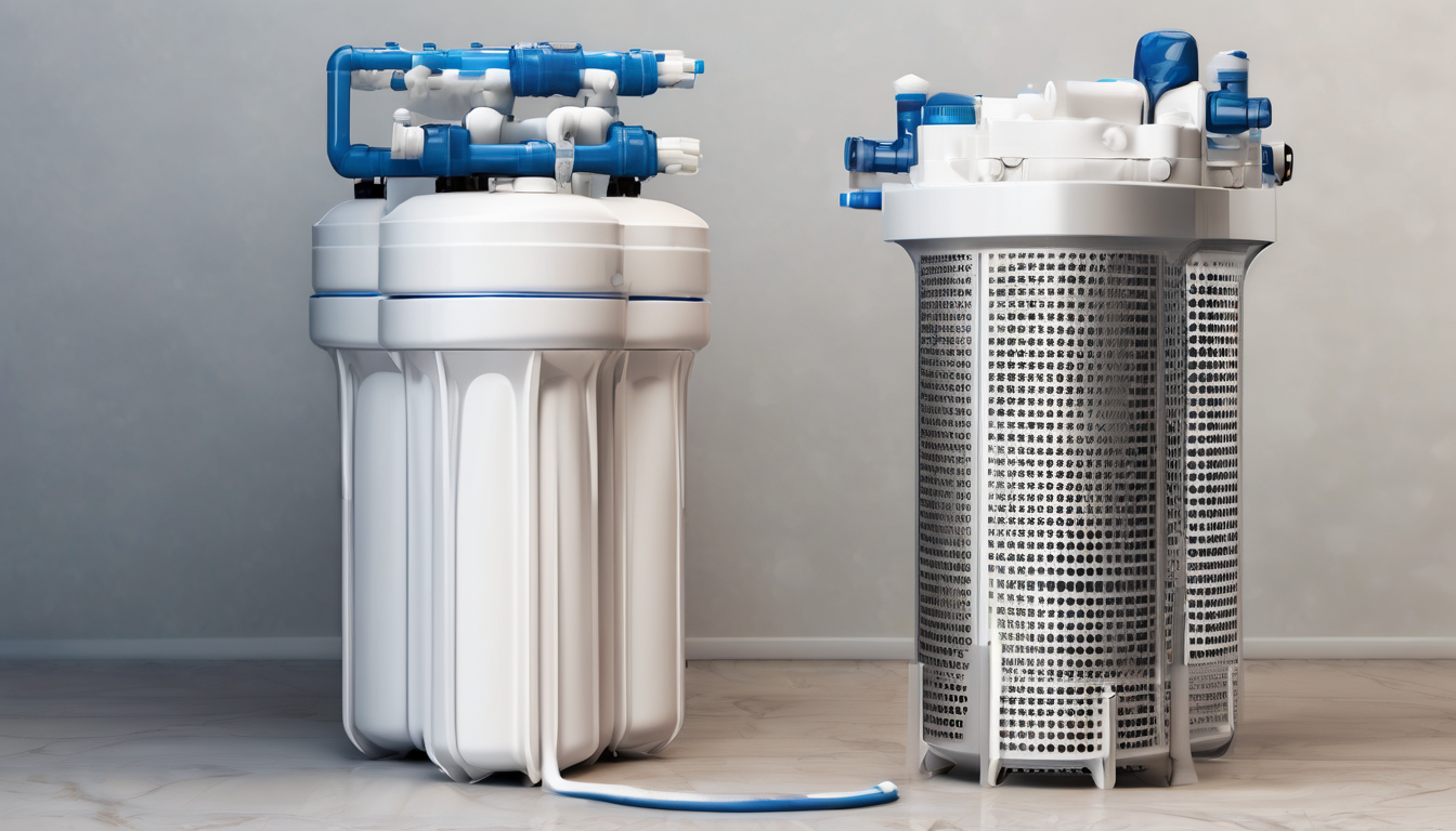 Water Filter Installation Process and Best Practices Dubai - professional technician installing under-sink filtration system