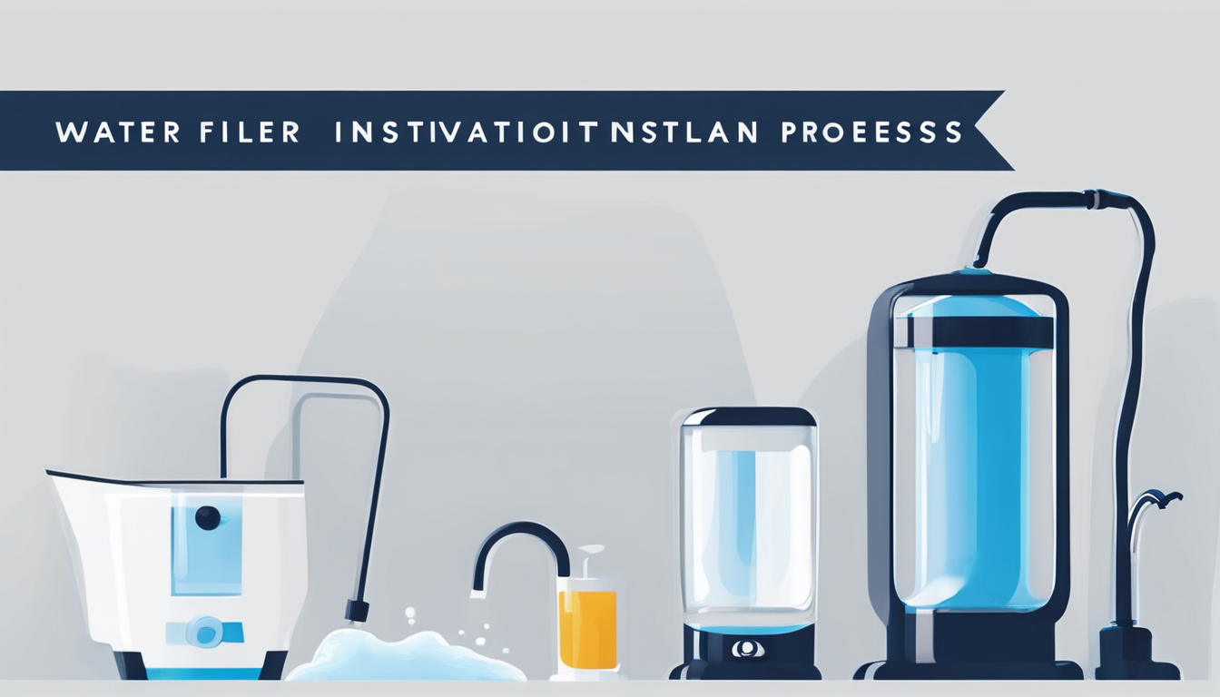 Water Filter Installation Process Explained Dubai - professional technician installing filtration system