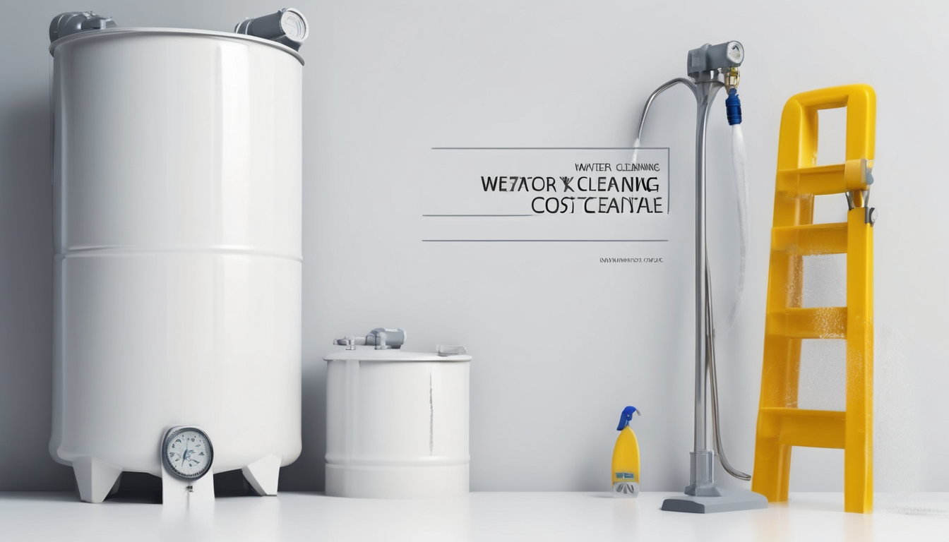 Water Tank Cleaning Cost in Dubai Explained - professional technician servicing residential water storage tank