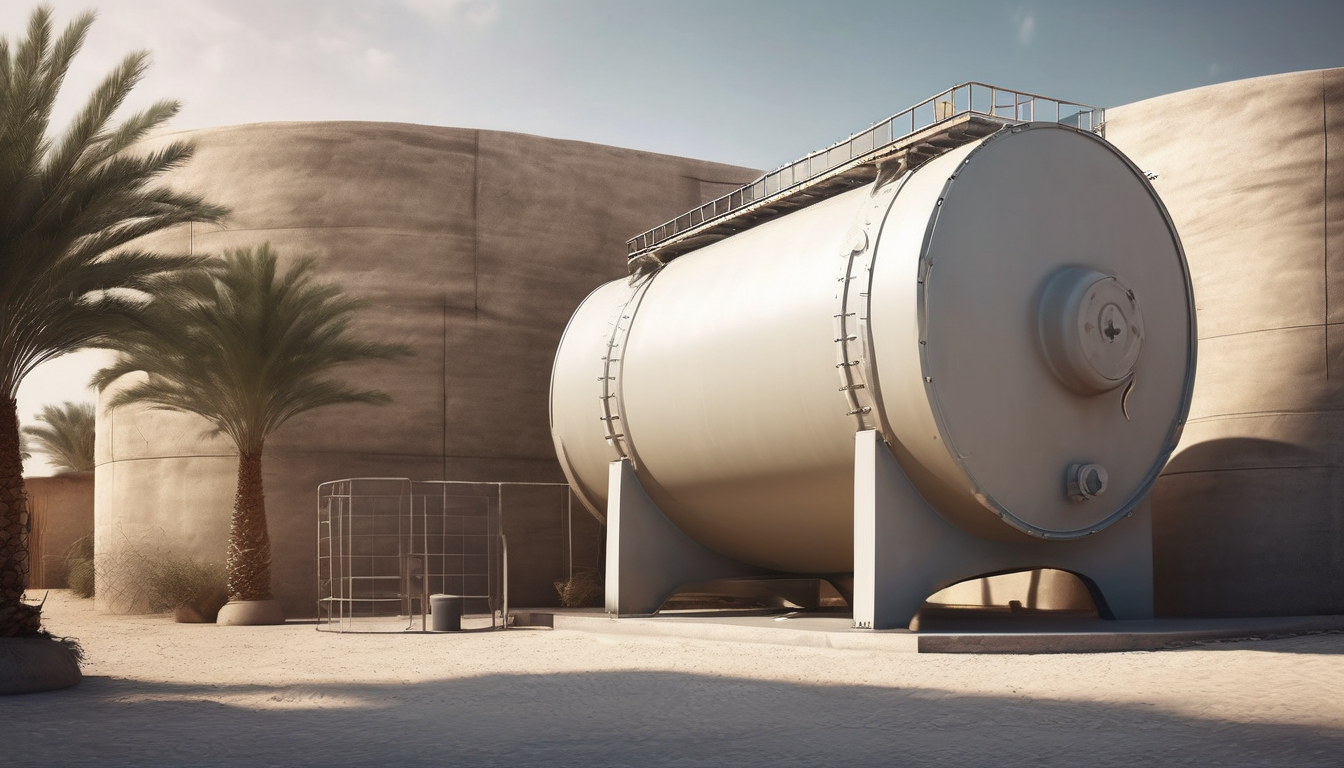 Water Tank Installation Costs Dubai UAE - professional installation team at work