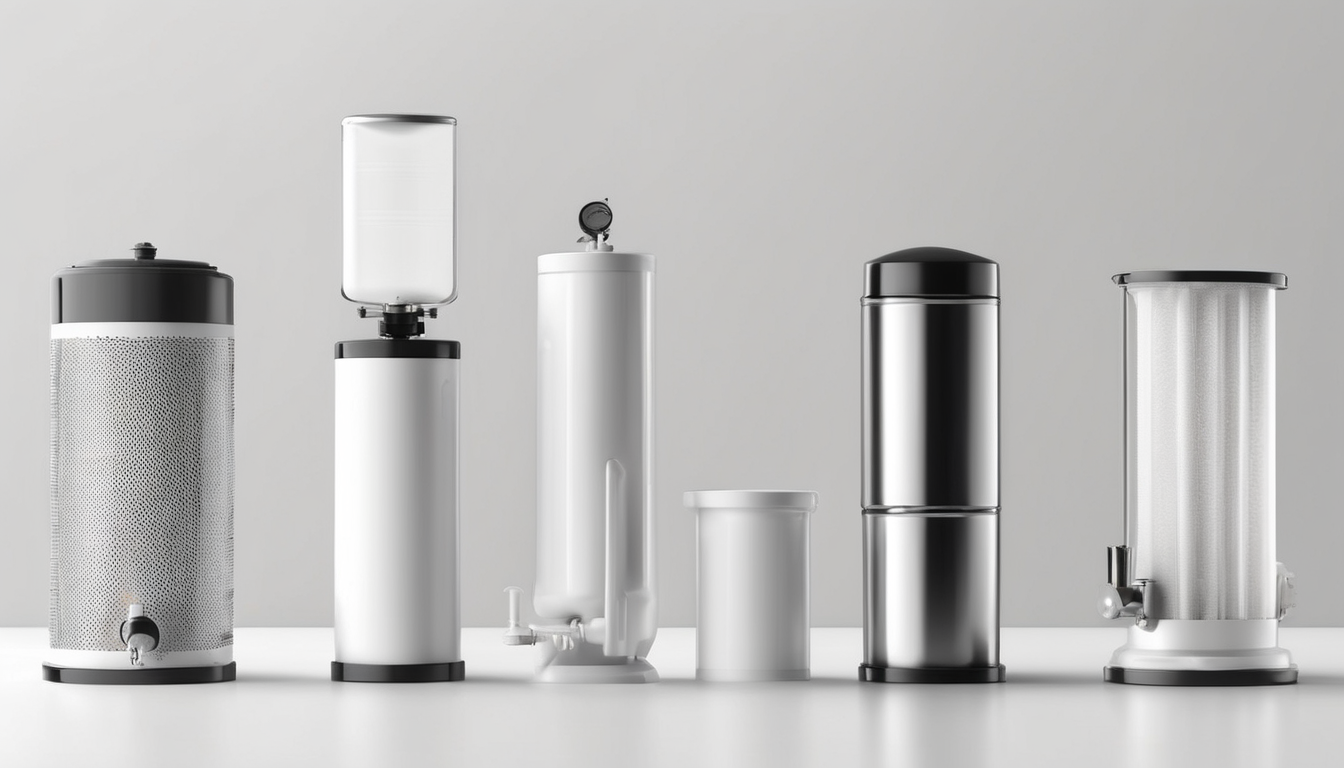 Whole House vs Point of Use Water Filter Comparison installation diagram showing both systems