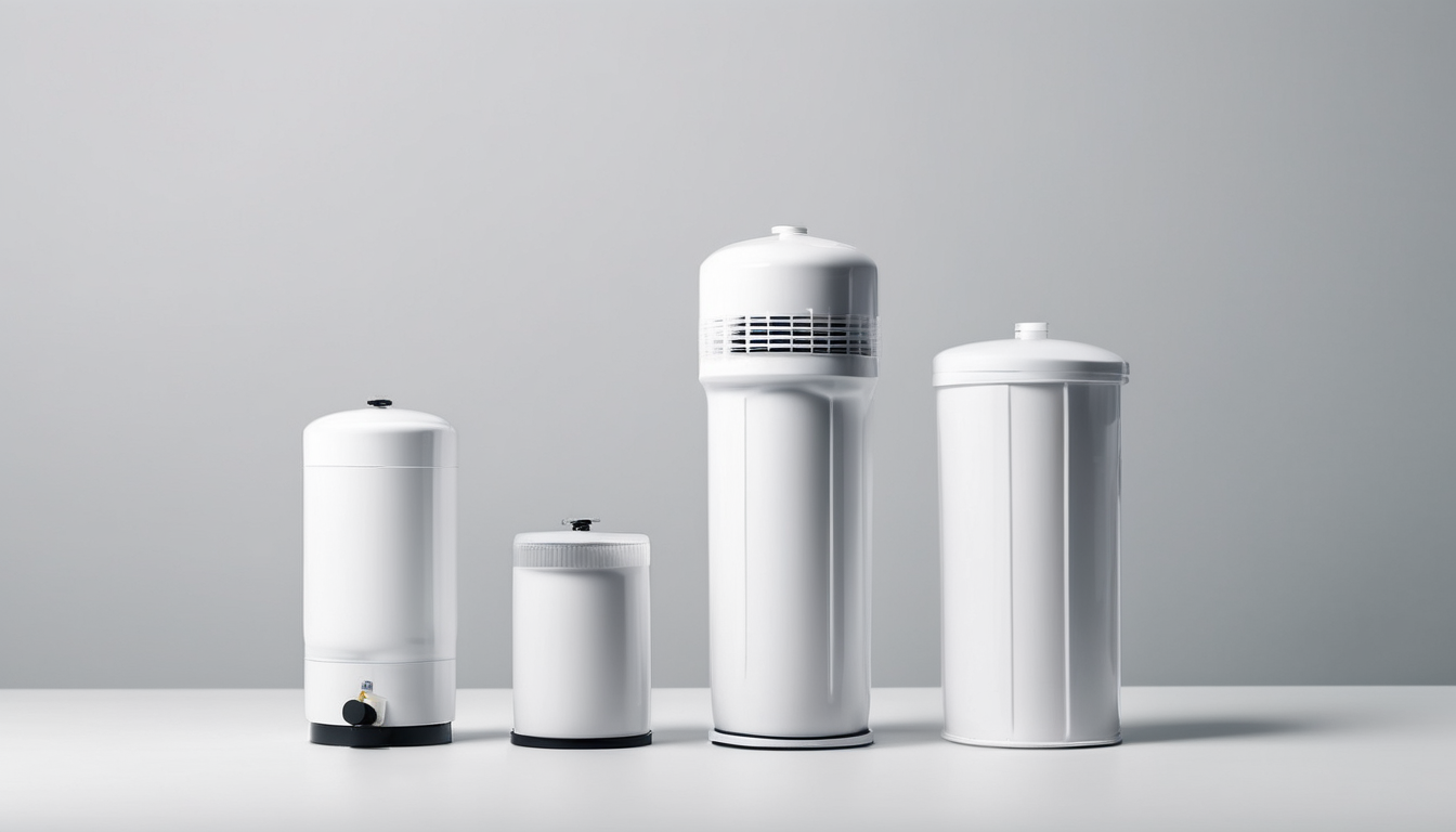 Whole House vs Point of Use Water Filters Comparison - installation diagram showing both systems