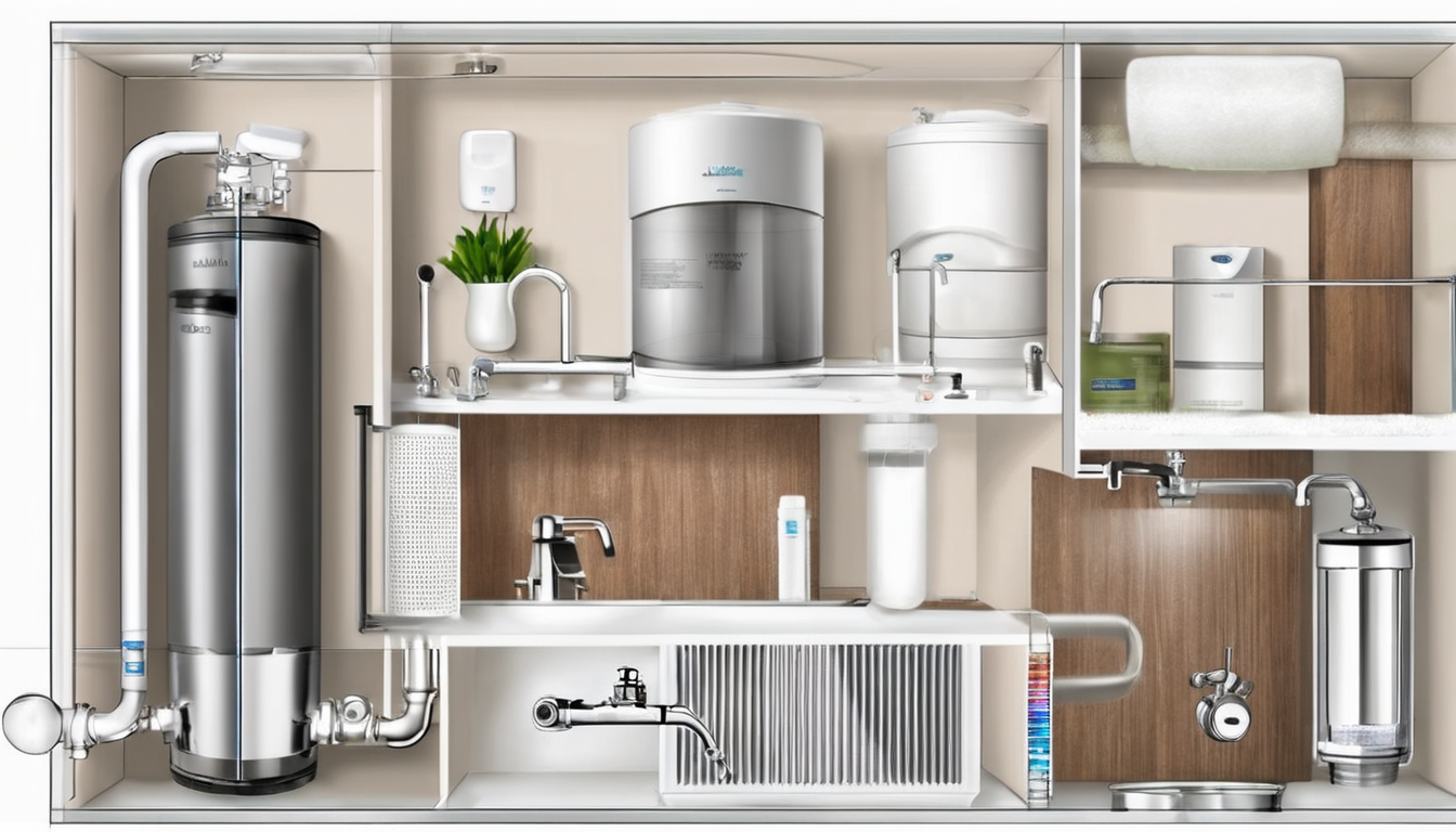 Whole House vs Point of Use Water Filters Explained - comparison diagram for Dubai homes