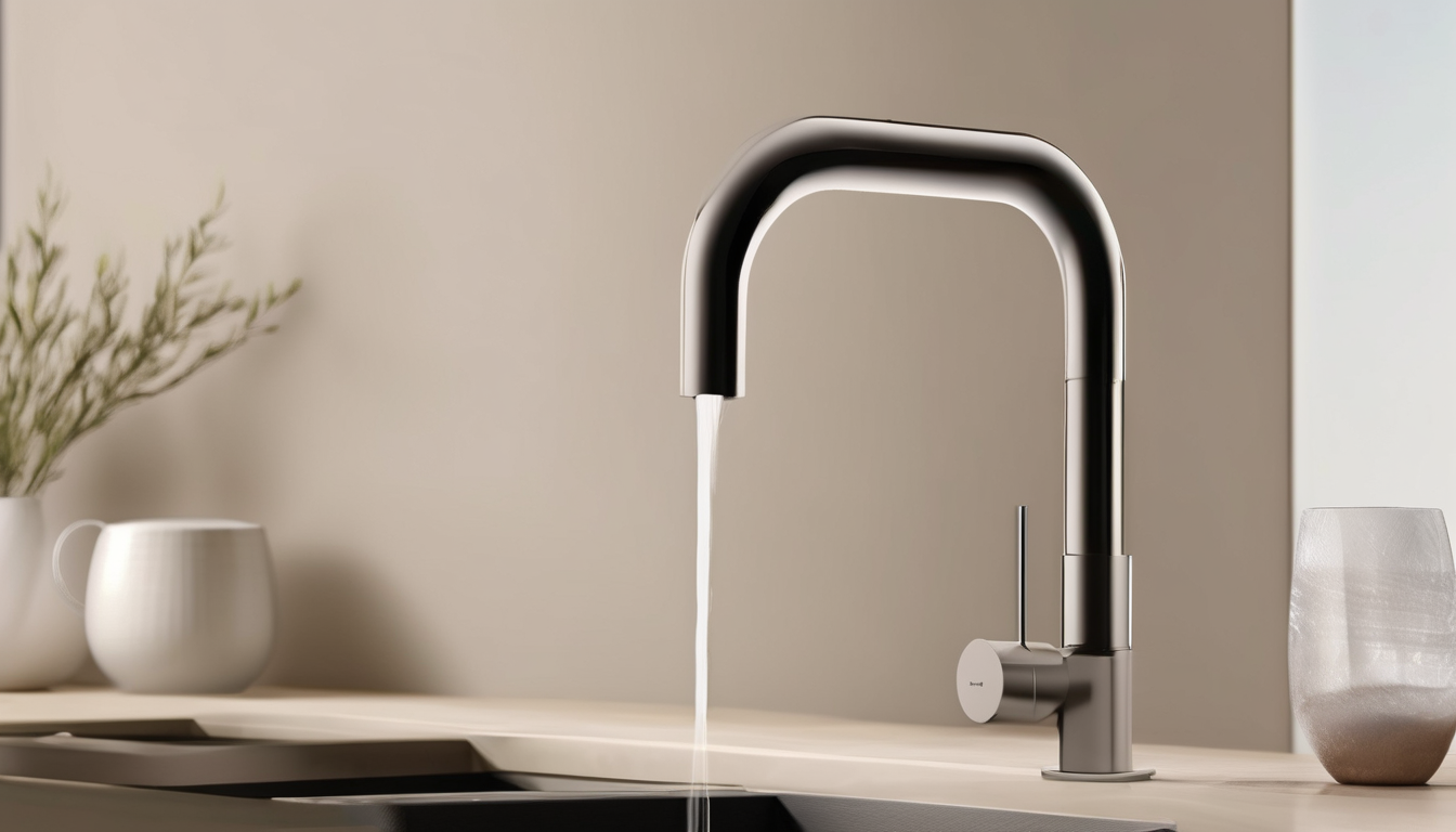Comparing Water Filter Tap Types for UAE Properties - professional kitchen installation with various tap options displayed