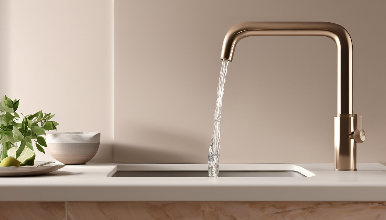 6 stage water filter - professional installation under kitchen sink in Dubai home