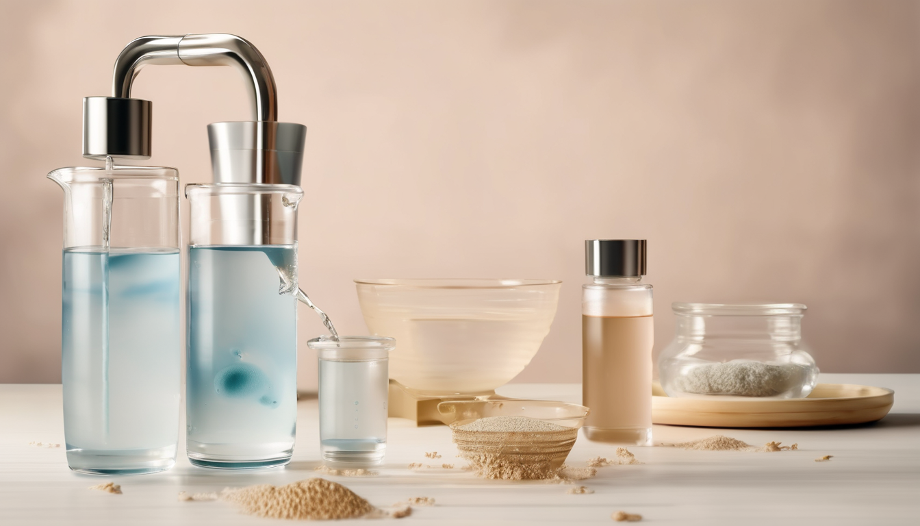 Water Testing Kits for Home Use in Dubai UAE - professional home water quality testing equipment display